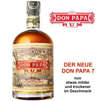 Neu - Don Papa, Rum 7 Jahre, 0,7l - 40% vol., Philippinen