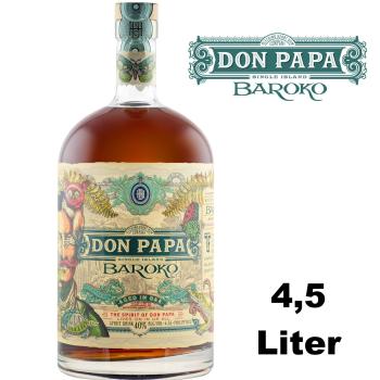 Rum Maxiflasche Don Papa Baroko 4,5 Liter